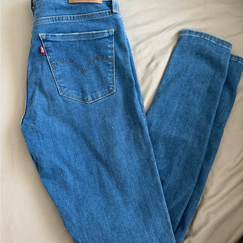 Levi's Women's Classic Blue Straight Leg Jeans